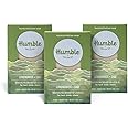 HUMBLE BRANDS Handcrafted Bar Soap, Organic Cold Processed Soap Bars, Moisturizing Face & Body Cleanser - Lemongrass & Sage - 3 pack