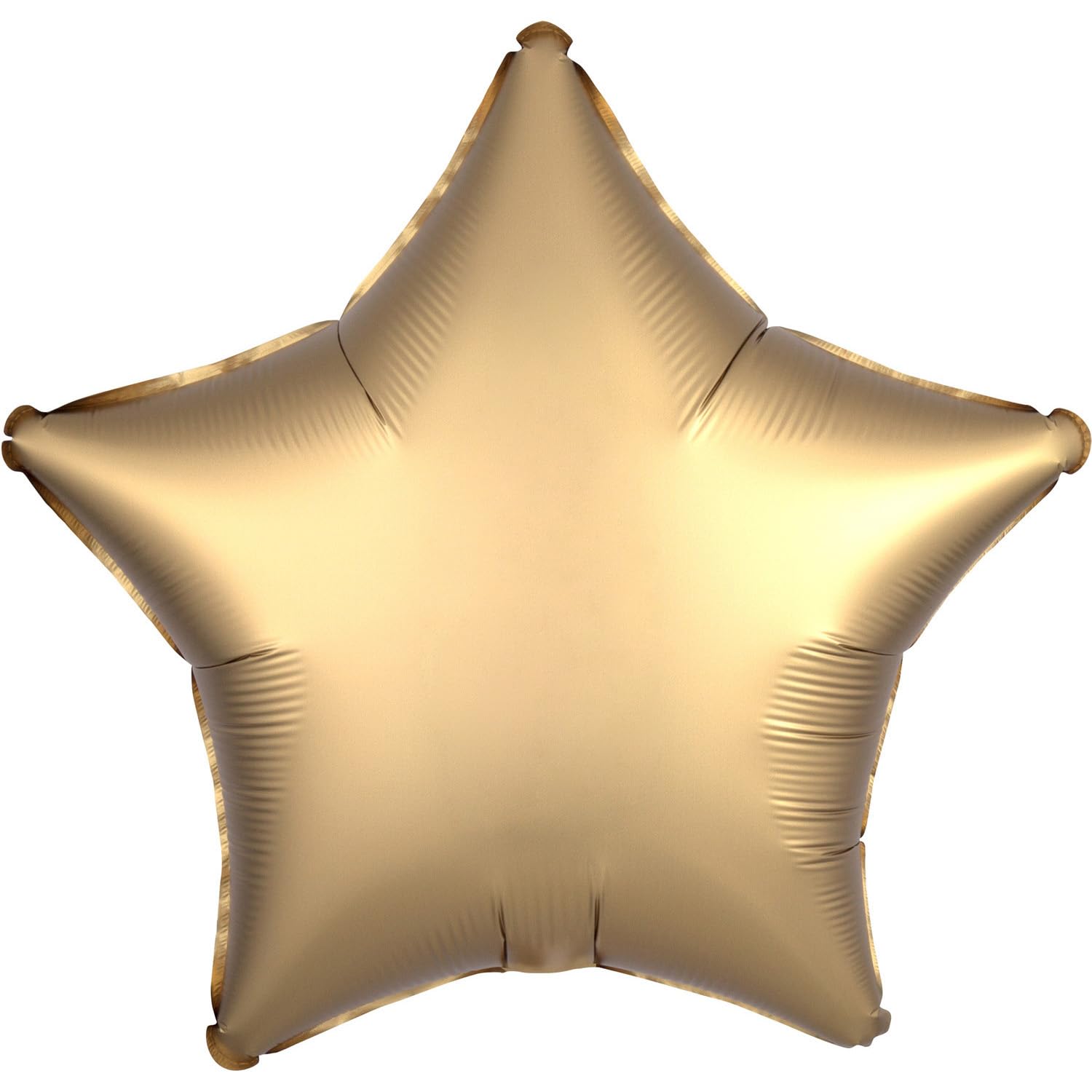 Amscan Anagram 3680401 - Satin Luxe Gold Sateen Star Foil Balloon - 18 Inch