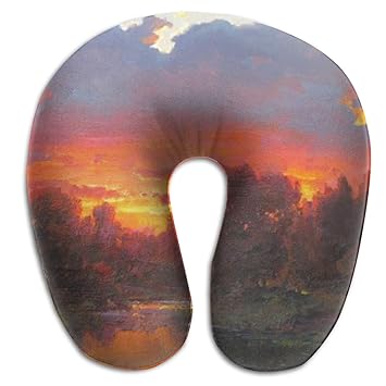 Amazon Com Hcmemory Sunset Glow U Shape Funny Travel U Pillow