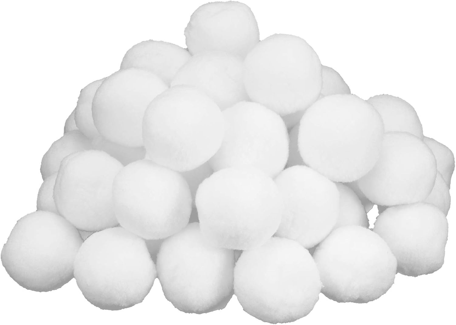 Artificial Snow - YEmirth Christmas Decorations,50 Pack Indoor Snowballs for Kids,Fake Snowballs for Kids Indoor Artificial Snowballs Christmas Fake Snowballs Decorations Snow Toy Balls for Fight Game