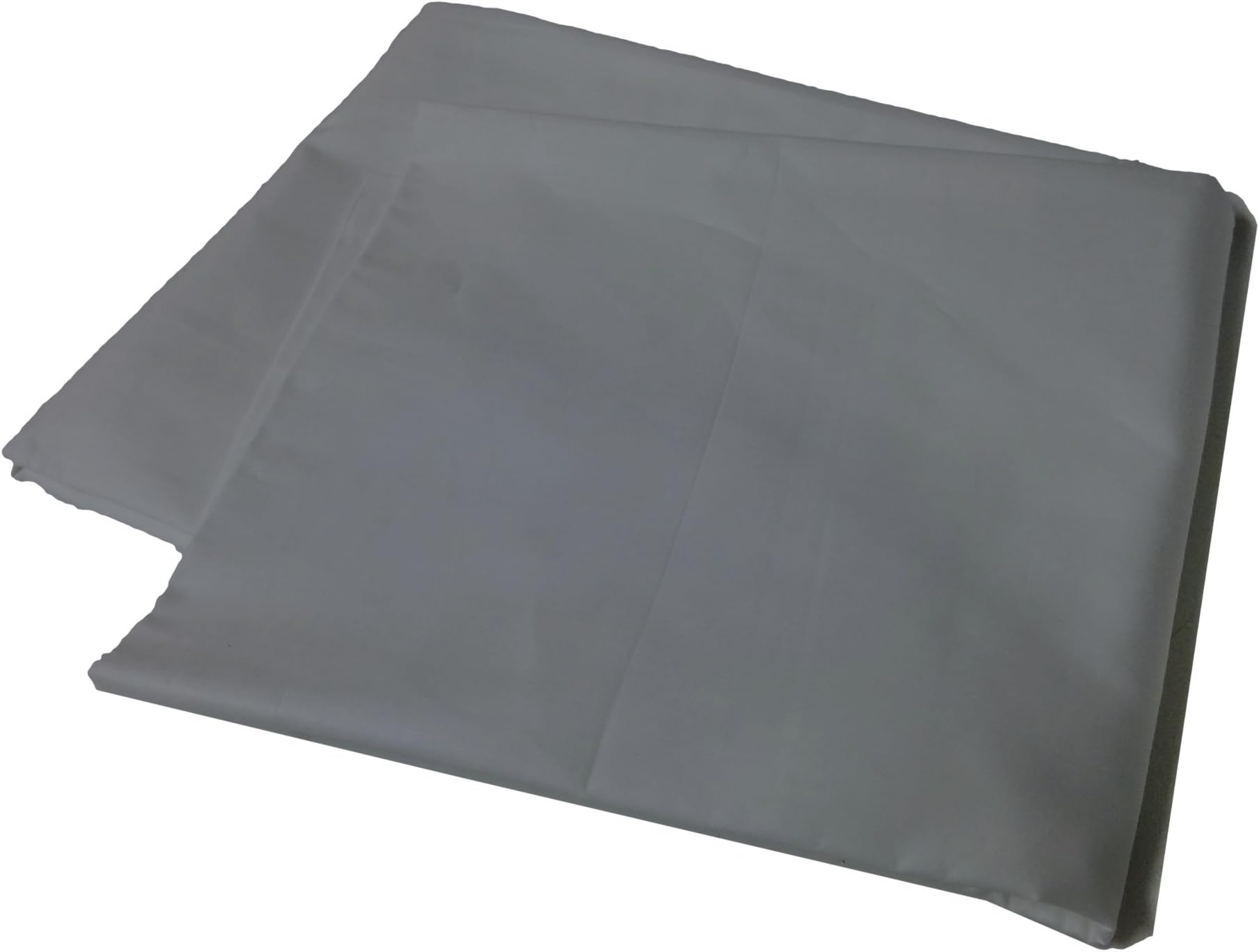 Comfort CrazyBody Pillow Case, 100% Cotton, 400 Thread Count Cover for 20x54 Body Pillow, Gray