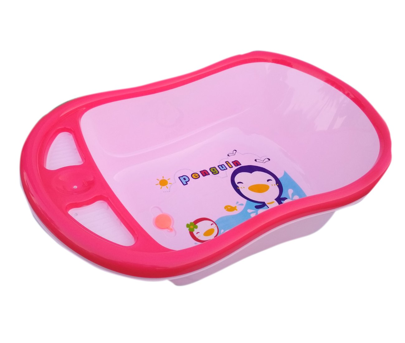 baby bath tub with water outlet