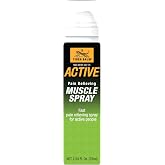 TIGER BALM Active Muscle Spray, 2.53 fl. oz. &ndash; Tiger Balm Muscle Rub Spray &ndash; Analgesic for Back Discomfort, &amp; More &ndash; Relieving for Soreness