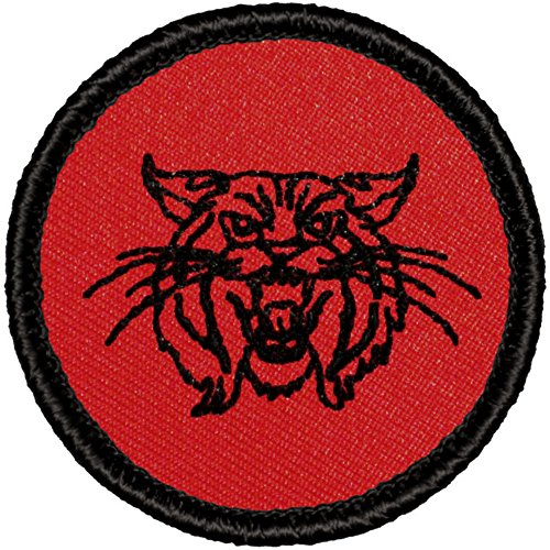 Retro Red and Black Wildcat Patrol Patch - 2