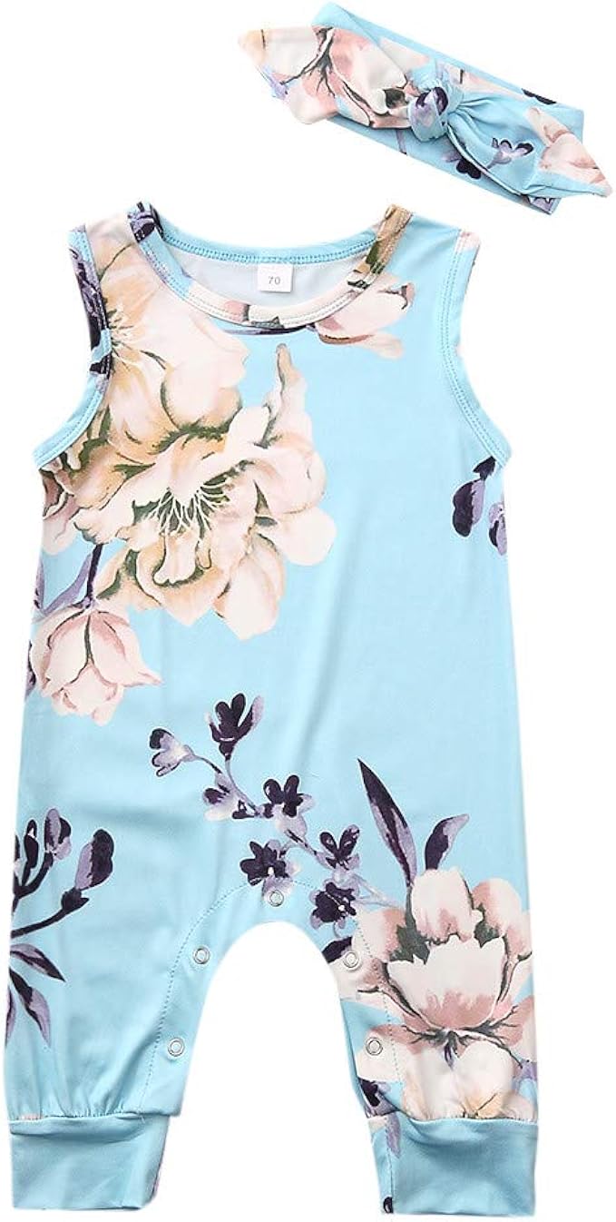 Jojody Barboteuse Bebe Fille Ete Grenouillere Bebe Fille Manches A Volants Bebe Combinaison Bodys Avec Bandeau Vetement Bebe Fille Pour 0 18 Mois Bebe Vetements Zwembaddebeemd Nl