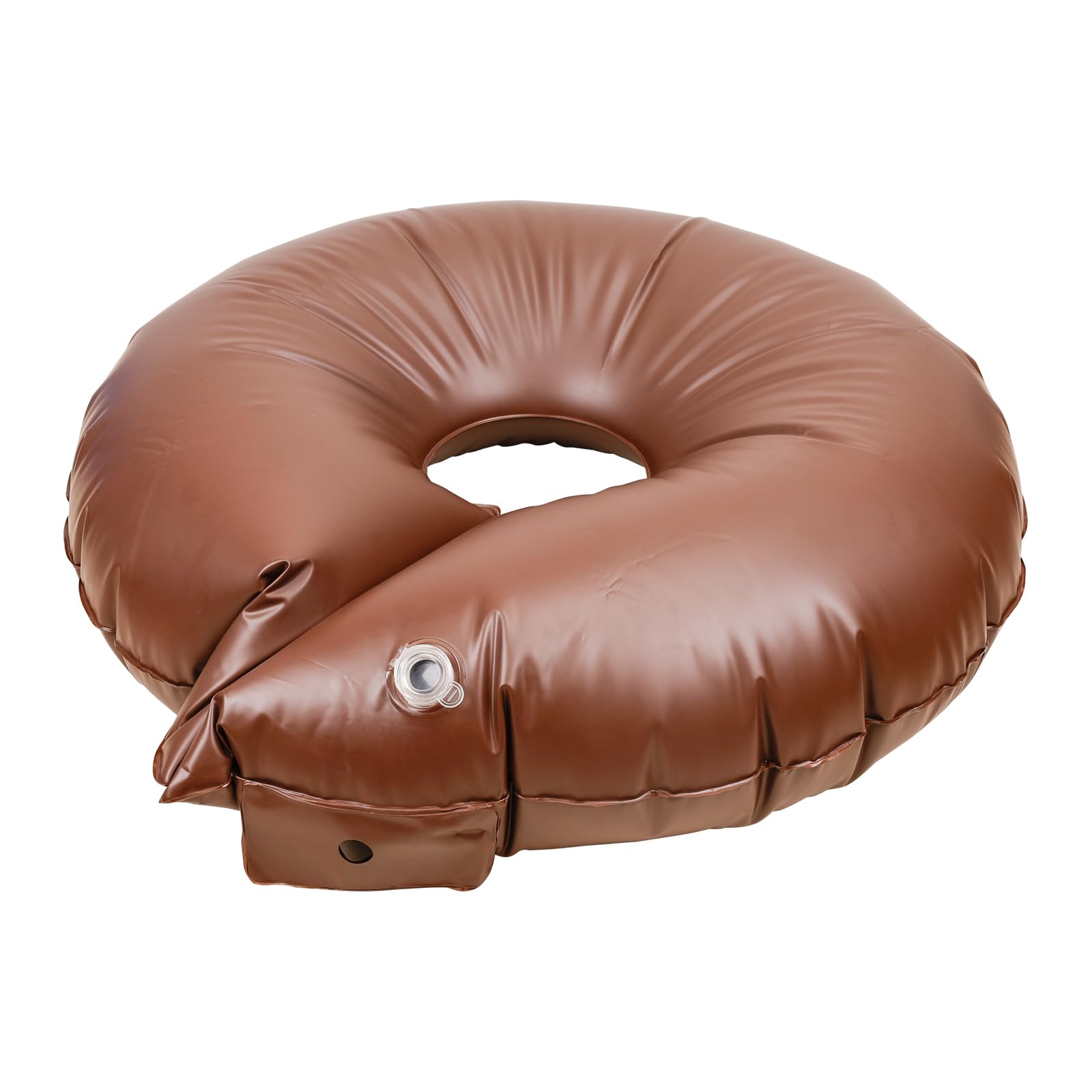 Plant Watering Bags, Automatic Drip Irrigation Watering Ring Plant Drip Irrigation Bag Plant Watering Devices Automatic Tree Watering Bags Water Donut for Tree Garden Trunk Shrubs (Brown)