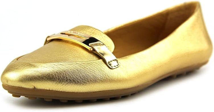 coach metallic loafers