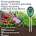 Swiser Soil PH Meter,3-in-1 Soil Test Kit for Moisture, Light & PH Test, Indoor/Outdoor Plant Care Soil Tester, for Home and Garden, Farm, Plants, Herbs & Gardening Tools (Green)thumb 1