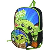 UPD Star Wars The Child 16" Backpack with Lunch Bag - Star Wars Baby Yoda Backpack with Matching Lunch Bag