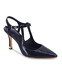 Coutgo Womens High Heels Pointed Toe Ankle Strap