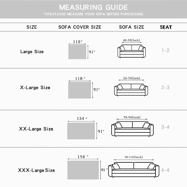 DREDECOR CHENILLE COUCH COVER FOR 2 CUSHION SOFA, WASHABLE DOG SOFA SLIPCOVER, SOFT DURABLE LARGE SOFA COVER WITH TASSEL, WHITE, 91″ X 110″