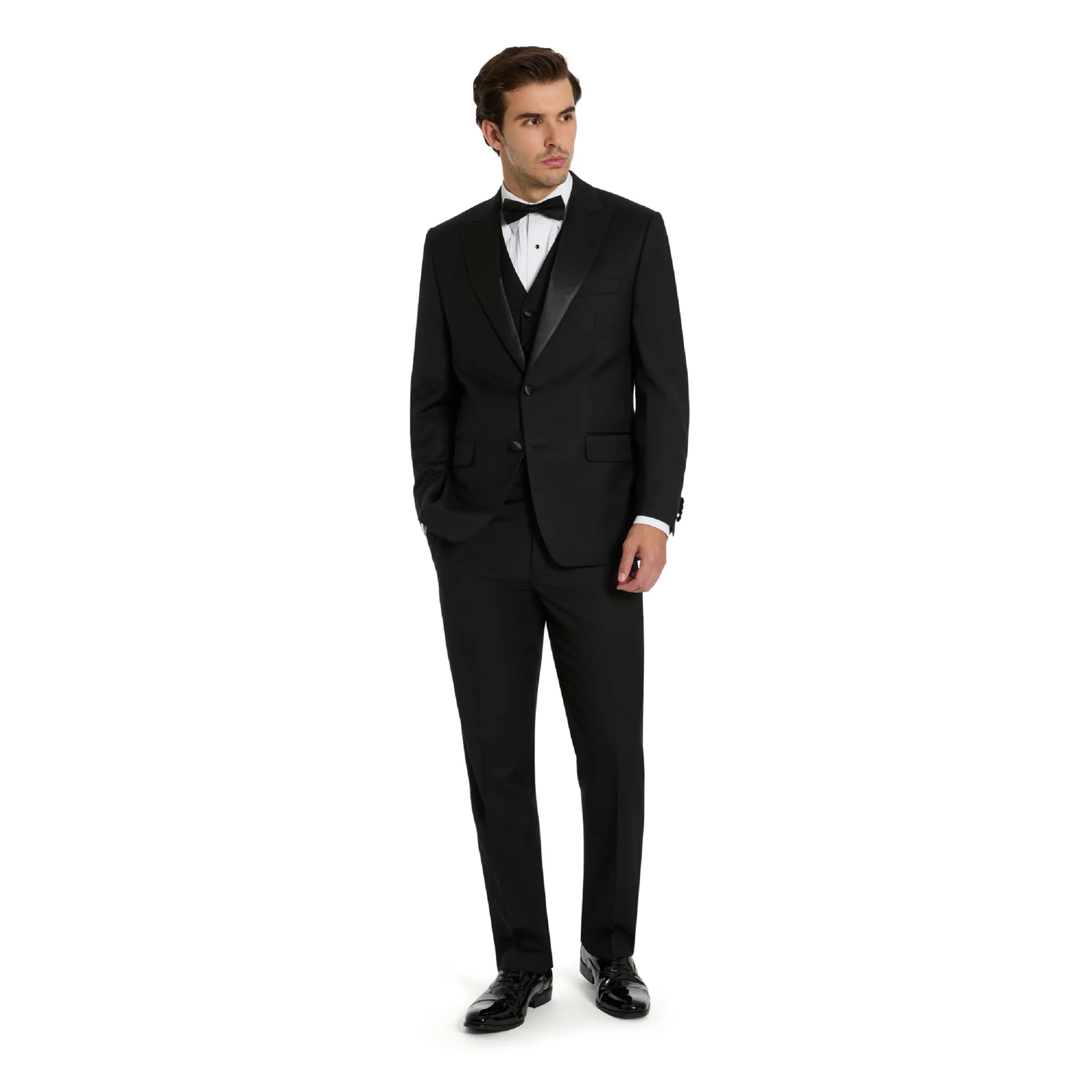 Michael Kors Men’s Dress Pants, Black, 40/29