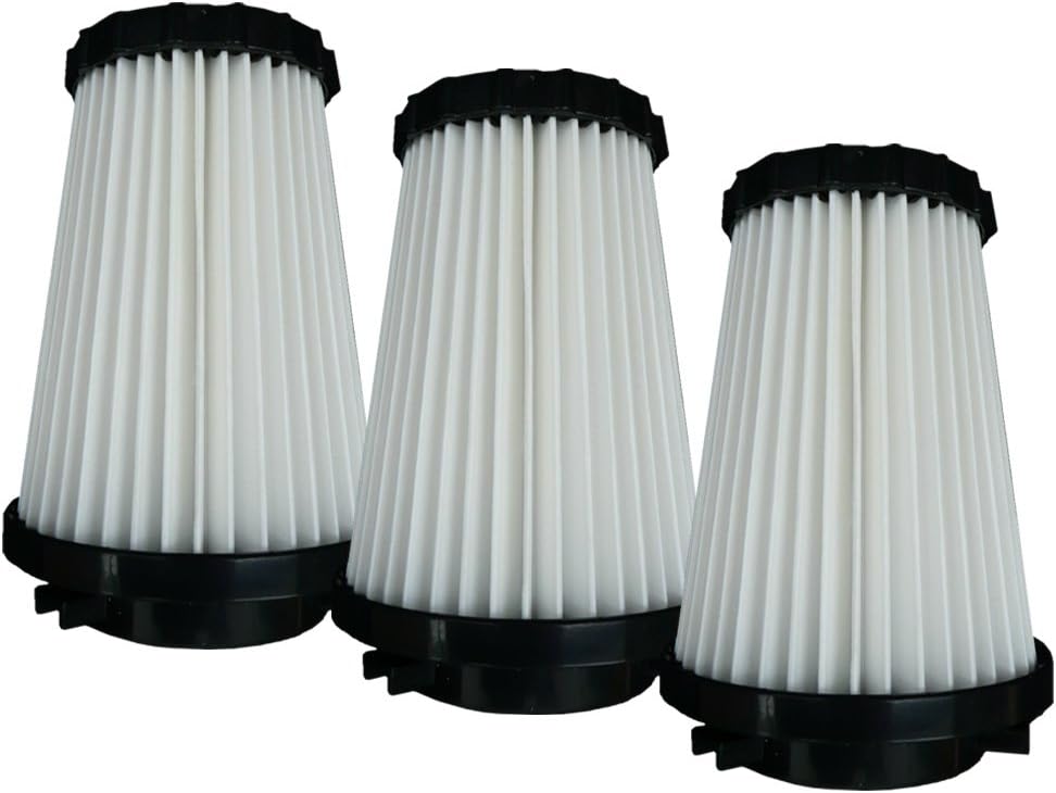 (3) Dirt Devil Dynamite F2 Royal Pleated HEPA filter
