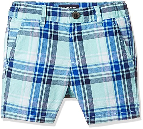 The Children's Place Boys' His Li'l Plaid Flat Front Shorts