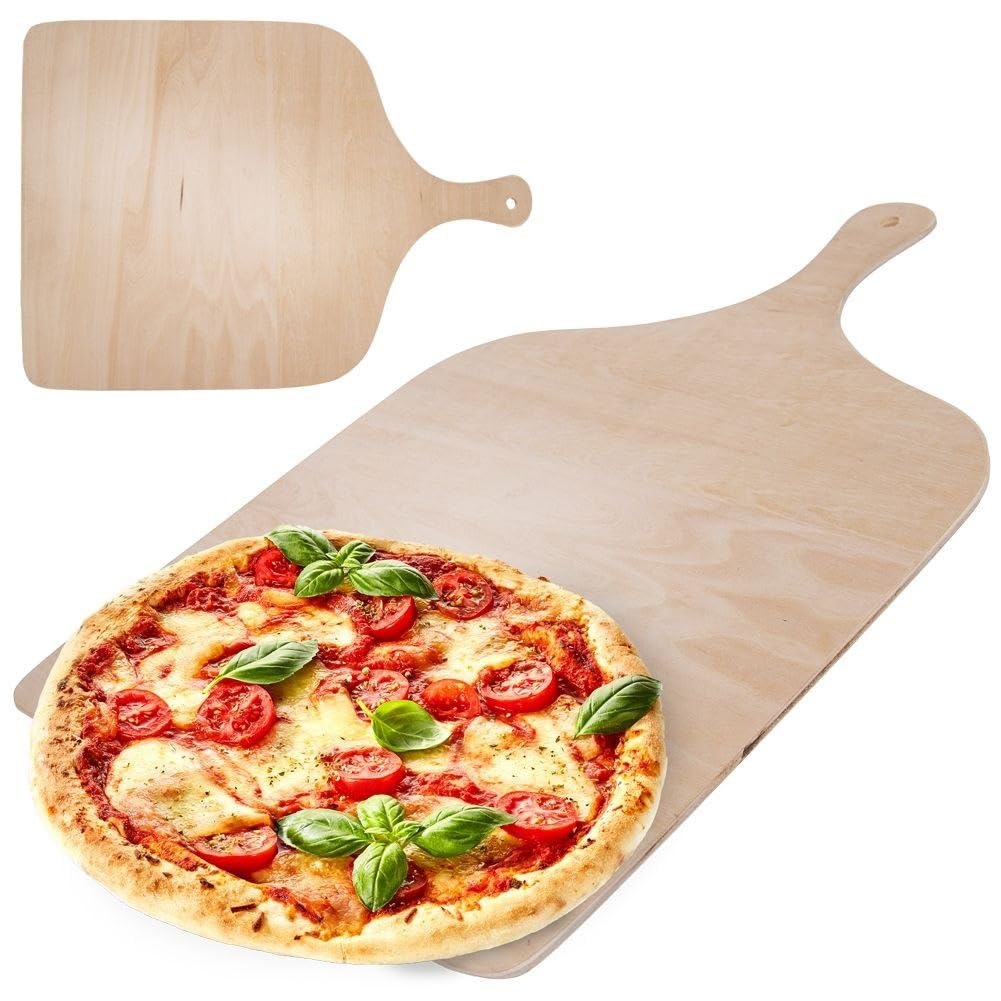 Wooden Pizza Peel Pizza Spatula Paddle with Handle 41 * 29 cm Pizza Paddle Wood
