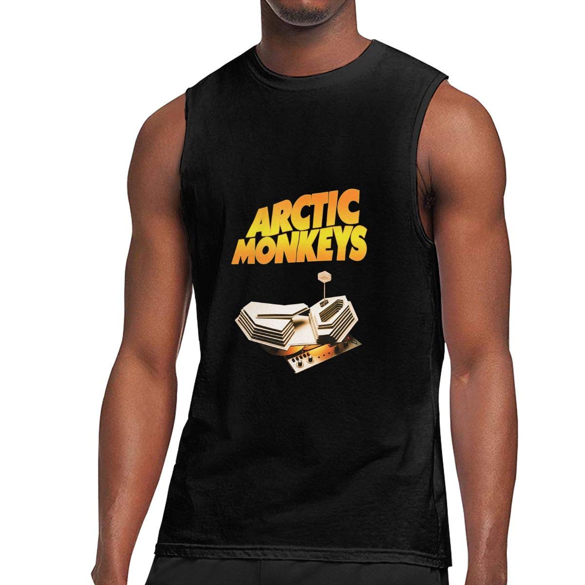 Sleeveless, Arctic Monkeys Tranquility Base Hotel Casino Workout S Gym Bodybuilding Black T Shirt
