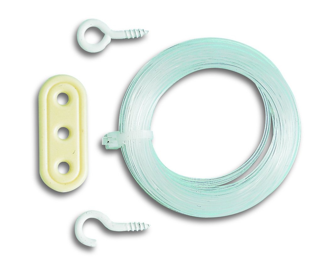 Chapuis NY1 Nylon Thread + 1 Hook + 1 Bolt + 1 – Break Strength Indicative 10 kg Diameter 1 mm Length 10 m, Transparent