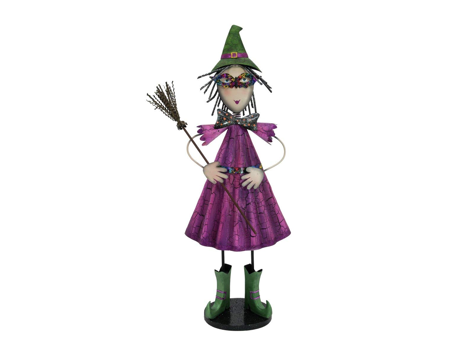 Europalms 102 cm Metal Witch Figurine, Multi-Colour, One Size