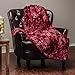 Chanasya Premium Wolf Faux Fur Throw Blanket - Soft, Fuzzy Sherpa & Minky Throw Blanket - for Bed or Couch - 60
