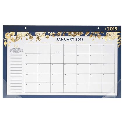 Goal Setting Desk Pad Calendar