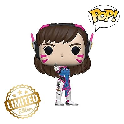 D Va Pop Overwatch Amazon 177 With MEKA (Carbon Fiber) Inch