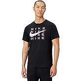 Nike Mens Sportswear Club T-Shirt (Swoosh Nike Stack)