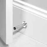 ASelected Door Stopper 6 Pack Stainless Steel Wall Protector with Rubber Tip view 7