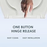 AQUALONA Premium Thermoplastic Family Toilet Seat Soft Close view 4