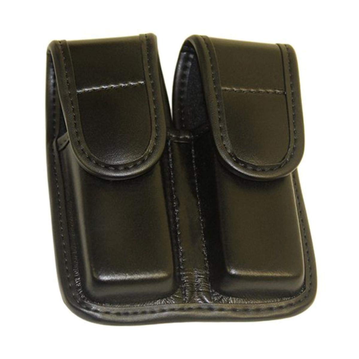 Bianchi Double Mag Pouch Plain HR Black-Size 2 Hidden by Bianchi