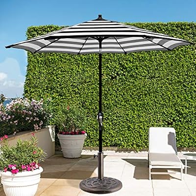 Amazon Com Blissun 22lb Patio Market Umbrella Base Heavy Duty Outdoor Stand Garden Outdoor