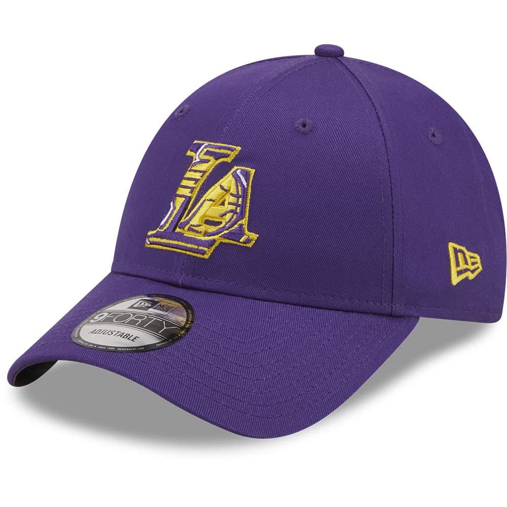 New Era 9Forty Strapback Cap - Logo Infll Los Angeles Lakers Purple