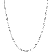 Kooljewelry Collar De Cadena De Bolas De Plata De Ley De 0.071 In (16, 18, 20, 22, 24 O 30 Pulgadas), Plata Esterlina