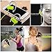 Kaleep G18 Noise Canceling Bluetooth Earhook Headphones with Mic&60 Days Warranty Wireless Sport Earbuds Headset Earclip Earphones In-ear for Running Workout Jogging Driving-Green