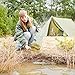 TOTAL SURVIVAL Ceramic Water Filter Bag to Purify Water for Camping / Hiking / Emergency, 6 Liter Capacity