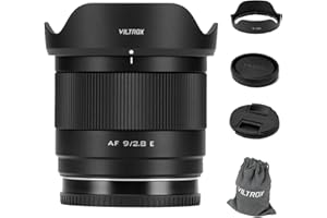 VILTROX 9mm F2.8 Prime Lens,APS-C Auto Focus Wide Angle for Sony E-Mount Cameras a6400 a6500 a6600 ZV-E10 FX30 A6700 ZC-E10II