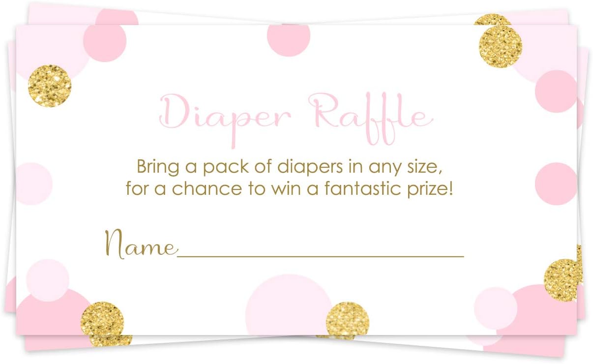 diaper raffle invitation