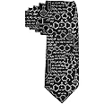 Tie Funny Neckties Chemistry Formula Fashion Wide Novelty Neck Ties For Men teen