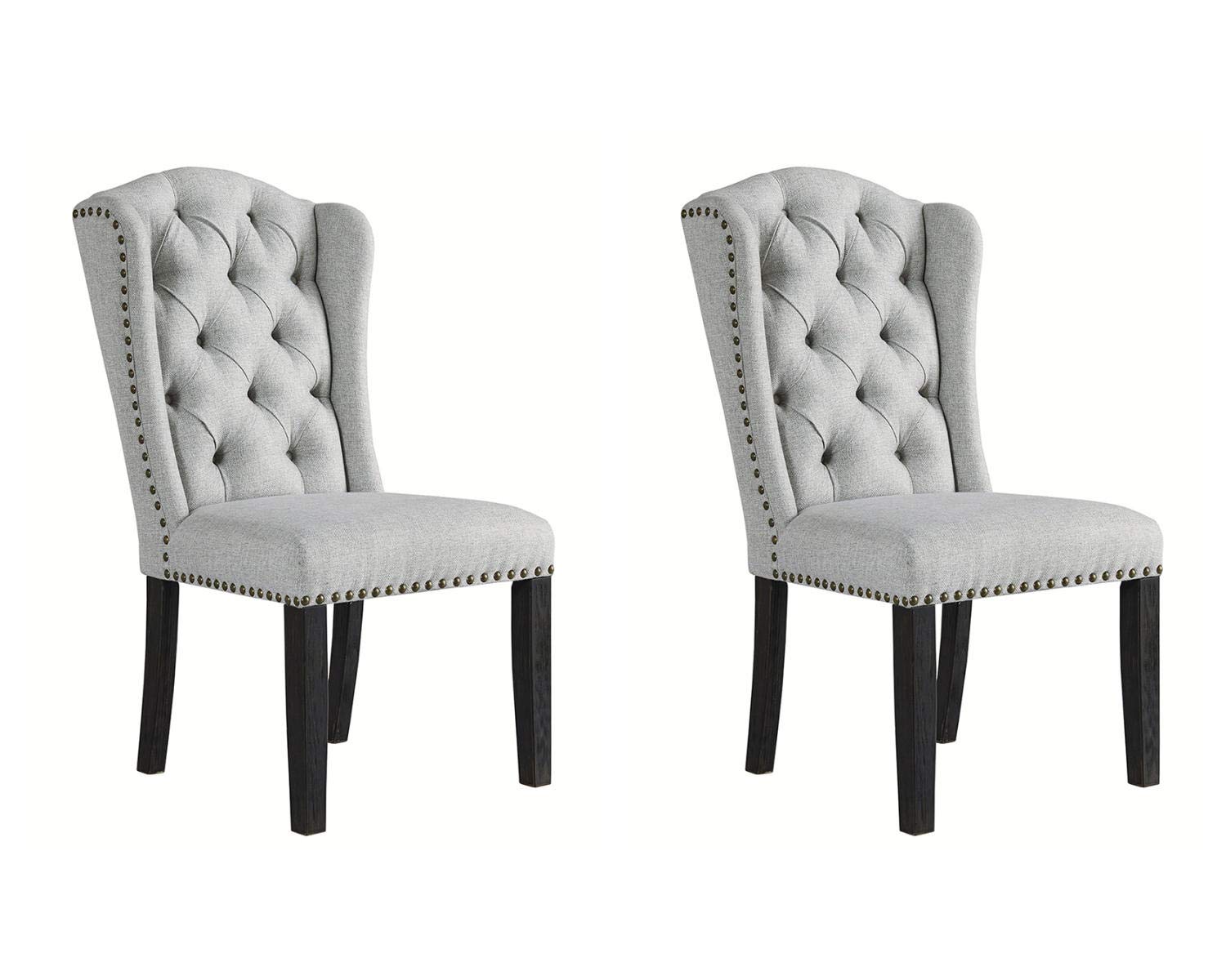 Signature Design by AshleyJeanette Dining Room Chair, Linen
