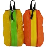 Granite Gear Air Zippditty Stuffsack - 2 Pack Yellow/Green &amp; Orange/Yellow 0.6L