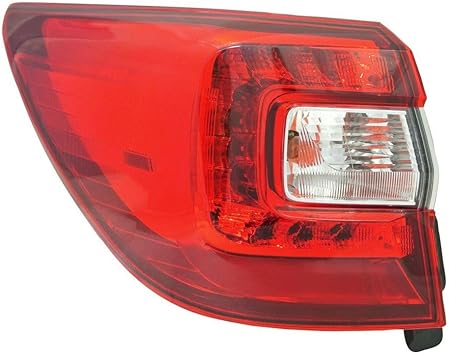 Amazon Com Carlights360 For Subaru Outback Tail Light Assembly 2015 16 17 18 2019 Driver Side Dot Certified W Bulbs Su2804106 Automotive