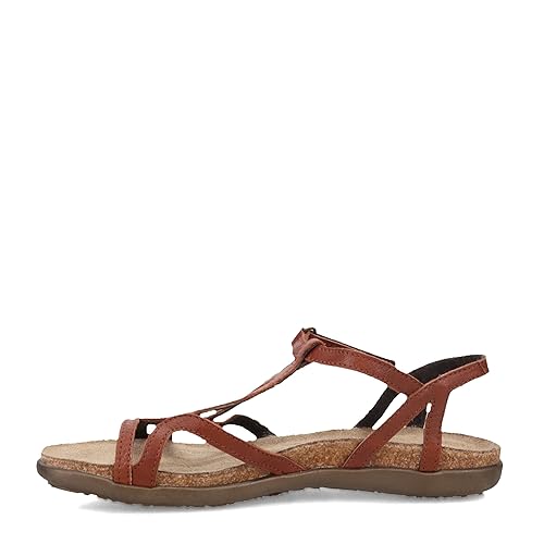 NAOT Footwear Women's Dorith Sandal Soft Chestnut Lthr N-M US