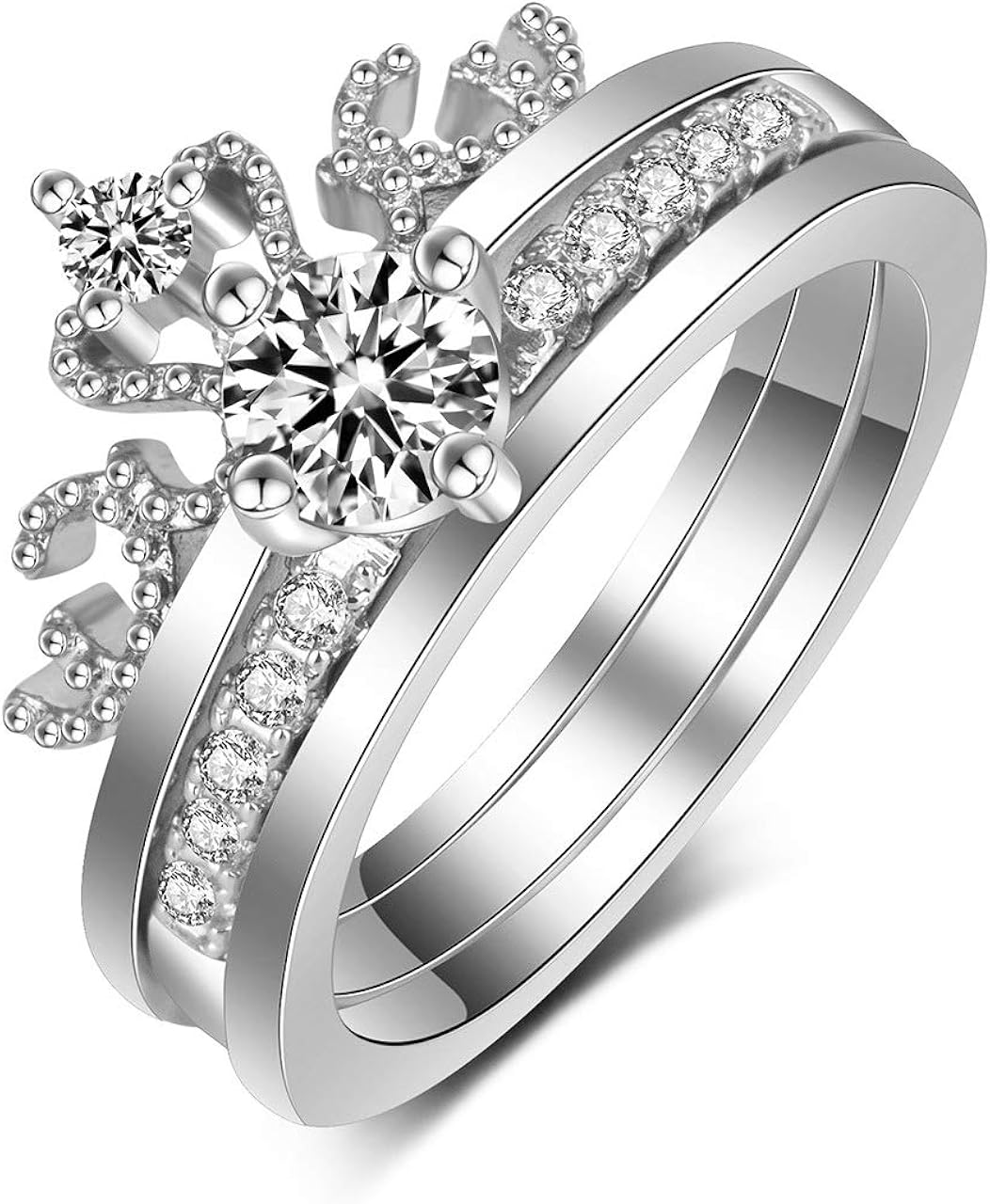 CF100 Rose Gold Adjustable Free Size Open Rings Fashion Rings Sterling