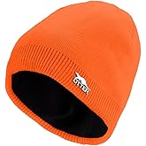 100% Waterproof Windproof Beanie Hat - Fleece Lined Skull Cap for Men & Women Warm Winter Knit Cap for Hiking, Skiing.