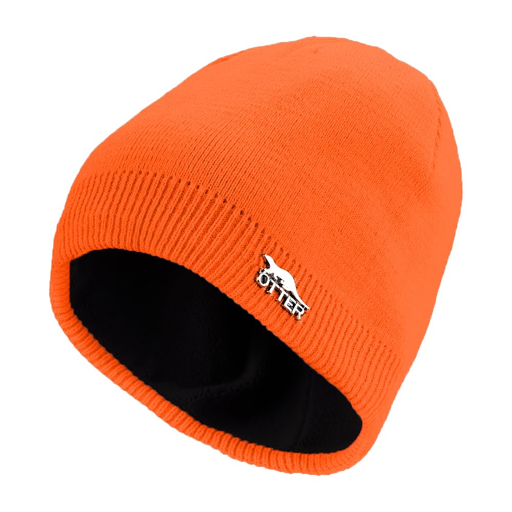Photo 1 of 100% Waterproof, Windproof, Breathable - Beanie Hat Suitable for All Activities in All Weather Conditions Hat (Orang)