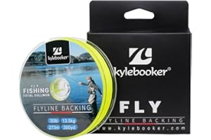 Kylebooker Fly Fishing Dacron Braided Backing Line Abrasion Resistant Trout Fly Line 20lb/30lb