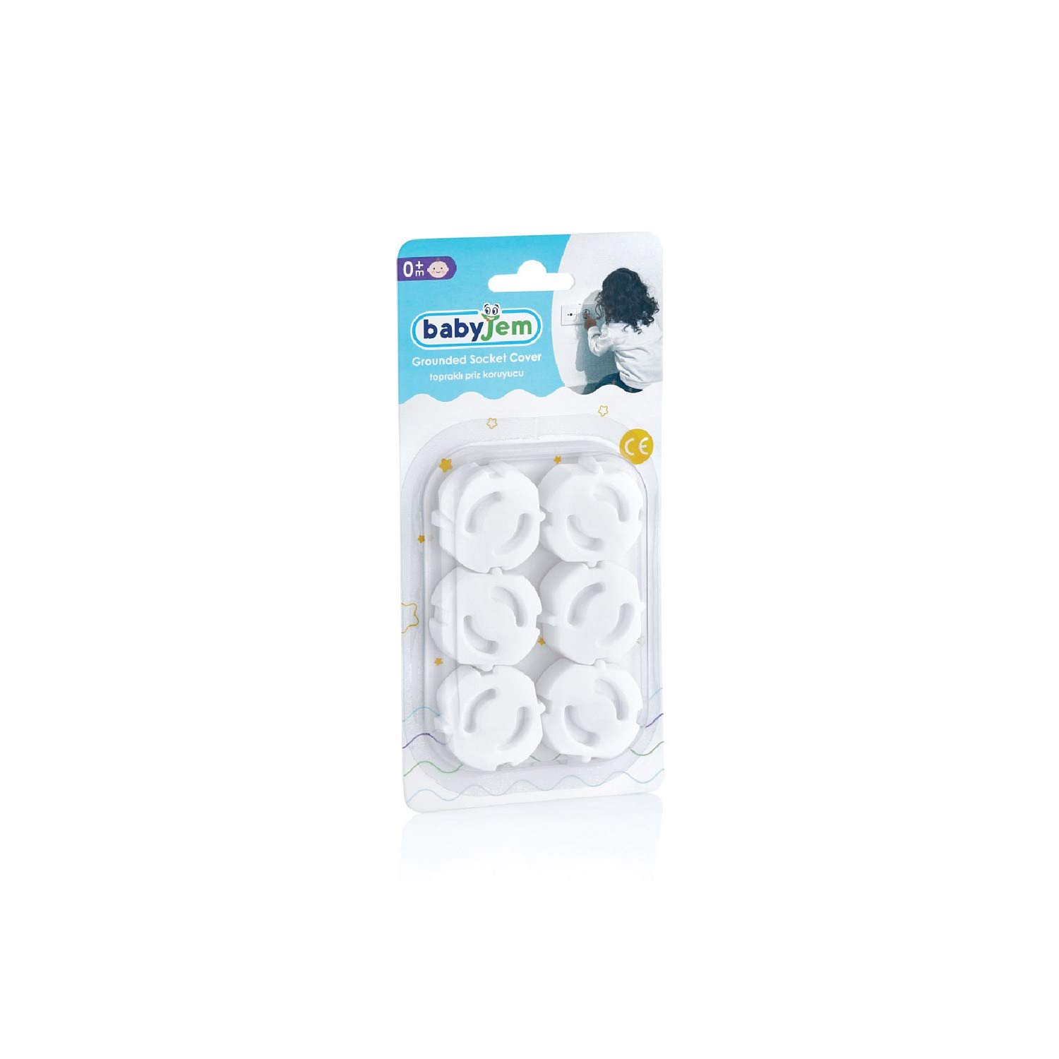 BabyJem 1110561 Socket Fuse, White, 1 Piece