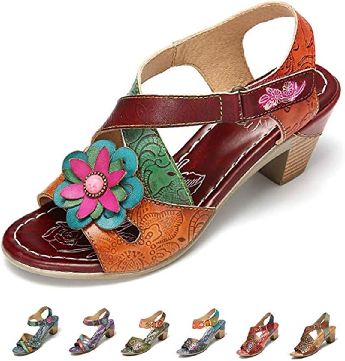 block heel open toe shoes