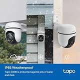 Tapo C500 1080P HD Outdoor Pan Tilt Security Camera Person Detection IP65 Alexa view 7