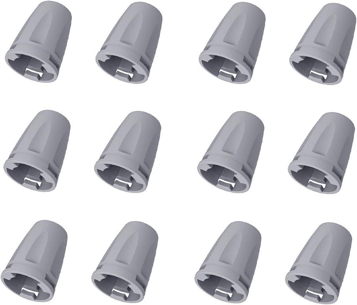 Hills Genuine PRO Clothes Line Tie Off Caps 12pc Folding Clothesline 12