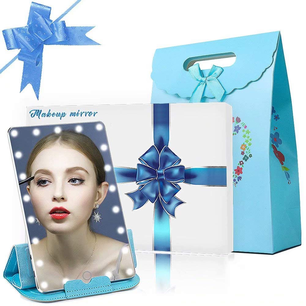 Best Makeup Vanity Mirror With 21 Led Lights Blue